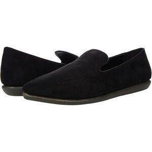 Aerosoles Vienitu Black Fabric Women's Suede Shoes Flat Flats Size 11